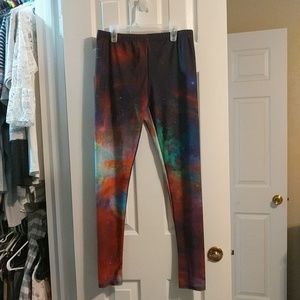 Exercise spandex leggings